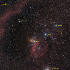 20200220 Orions Belt named Orion`s Belt Canon EOS6Da EF200 f3,2 ISO800 48 x 240s 192min iEQ30Pro Gahberg 20200220