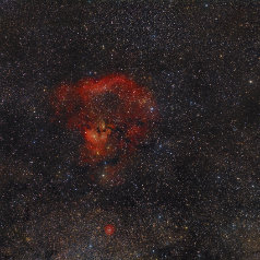 NGC7822 NGC7822 in Cepheus Canon EOS6Da EF200 ISO1600 96 x 5min iEQ30Pro Gahberg 20201117 - 1205