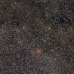 Nebula-in-Cepheus-EF200-6Da Nebula in Cepheus,Canon EOS6Da EF200 ISO800 73x5min 6,1h total iEQ30Pro, Gahberg 20210909 - 0910