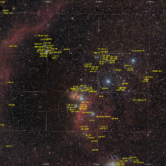 Orions Belt Object id Orion`s Belt Canon EOS6Da EF200 f3,2 ISO800 48 x 240s 192min iEQ30Pro Gahberg 20200220