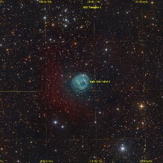 Sh2-200-HDW2-Grid Sh2-200, HDW2 in Cassiopeia, ASA N10 DSPro 2600m L31x500s, Ha 53x900s, OIII 36x900s, ASK8/f3 Nexus DSPro 2600C 87x300s total:34,5h ASA DDM85, Gahberg...