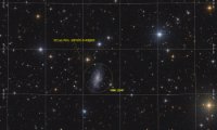 NGC 2541-Grid NGC 2541 in Lynx ASAN10 Trius 694 L 650min, ASK8 Trius 694 RGB a‘ 200min Gahberg 20201219-1220