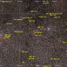 20190827 Ngc7280 Sh2-135-Grid NGC 7280, Sh2-135 in Cepheus, Esprit 80-400, Canon EOS6D ISO 1600 74 x 8 min, Gahberg 20190827 - 0901