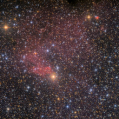 20190827 Sh2-139 LHaRHaGB Sh2-138 Sh2-139, LBN501 in Cepheus, ASAN10 Trius 694 L642, Ha7nm min, ASK8 Trius 694 RGB a‘ 196 min total 34,2h L+Ha R+Ha GB