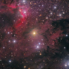 20190903 Sh2-155 Sh2-155 (also designated Sharpless 155 or S155) is a diffuse nebula in the constellation Cepheus, within a larger nebula complex containing emission,...