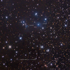 Lbn635-ID Lbn 635, 636 Ldn1340 in Cassiopeia 02h30+72.59 Intes Mk69@900mm St10XME L 395min TV NP101 RGB a' 131min 13h total Gahberg 20081230/1231