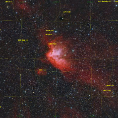 NGC7380-Widefield-Grid NGC 7380 Widefield in Cepheus,Takahashi Epsilon 130D, DSPro 2600C, Gain 0, Offset 100 75 x 300s L-extreme 151 x300s total 18,83h ASA DDM85,Gahberg 20230819 -...