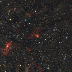 NGC7538-7635-M52-in-Cepheus M52, NGC 7635,7538,7510 & more in Cepheus,Takahashi Epsilon 130D, DSPro 2600C, Gain 0, Offset 100 70 x 300s total 5,8h ASA DDM85,Gahberg 20230818