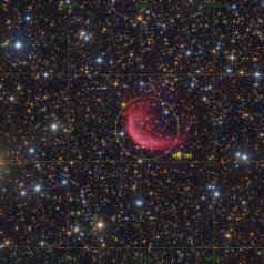 SH2-188-in-Cassoipeia-Grid Sh2-188 in Cassiopeia, ASAN10 Trius 694 L 550min, ASK8 Trius 694 RGB a‘ 180min, Gahberg 20230915