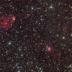 Sh2-147-bis153 Sh2-147,148,149,152,153 in Cassiopeia ASA N10“ @950mm St10XME L8,5h Televue NP101 RGB a'2,8h 5 min Subs Gahberg 20090919/21/22