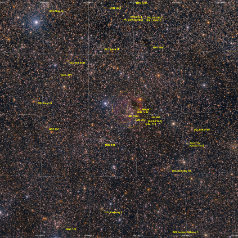 Sh2-173 Esprit EOS6D- Grid Sh2-173 and Clusters in Cassiopeia, Esprit 80-400, Canon EOS6D ISO 1600 76 x 480s 608min Gahberg 20190923 - 1026