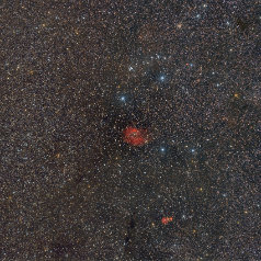 Sh2-261, 254, 257, 269 Sh2-261, 258, 254 in Orion, Canon EOS6Da EF200 ISO1600,133x 5min total 11h, iEQ30Pro Gahberg 20210212 - 0215