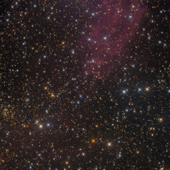 Sh2-282 Ngc 2262 & Sh2-282 in Monoceros ASA N10“ @950mm St10XME L 150 min ASK 8“@540mm SXV-H9 RGB 40/35/55min 5min Subs Gahberg 20131227