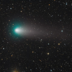 20180822 Giacobini-Zinner (21P) ASA N10 Trius 20180408 Giacobini-Zinner (21P) in Gemin,ASA N10“ @1050mm Paracorr Trius 694 LRGB a 12x100sec