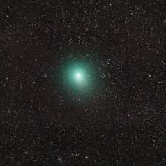 20181229 P Wirtanen 46P Komet P/Wirtanen (46P) in Auriga, Esprit 80-400, Canon EOS6D ISO 1600 59x120sec, Gahberg 20181226 20h23 MEZ