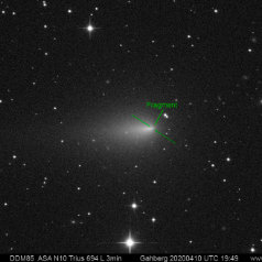 Comet-Atlas-C2019-Y4-Fragment