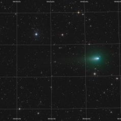 Comet-Atlas-C2019-Y4-Grid Comet Atlas(C/2019 Y4) ASAN10 Trius 694 L 18min, RGB a‘12min Gahberg 20200410 UTC 19:49