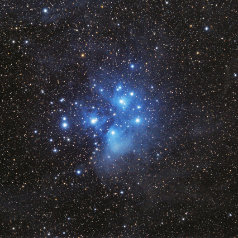 M-45-Plejaden M 45 Plejades Esprit 80 - 400 EOS 6D 30x5 min Iso800 Gahberg 20160129