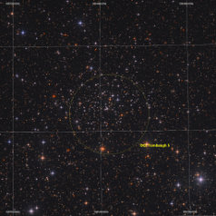 Tombaugh5-Grid OCL Tombaugh 5 in Cameloparsdalis,ASAN10 Trius 694 L 175min, ASK8 Trius 694 RGB a‘30 min, Gahberg 20191026